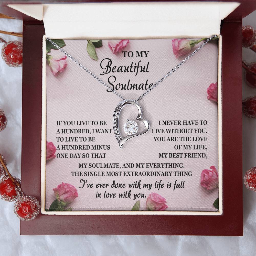 Soulmate-Fall In Love-Forever Love Necklace