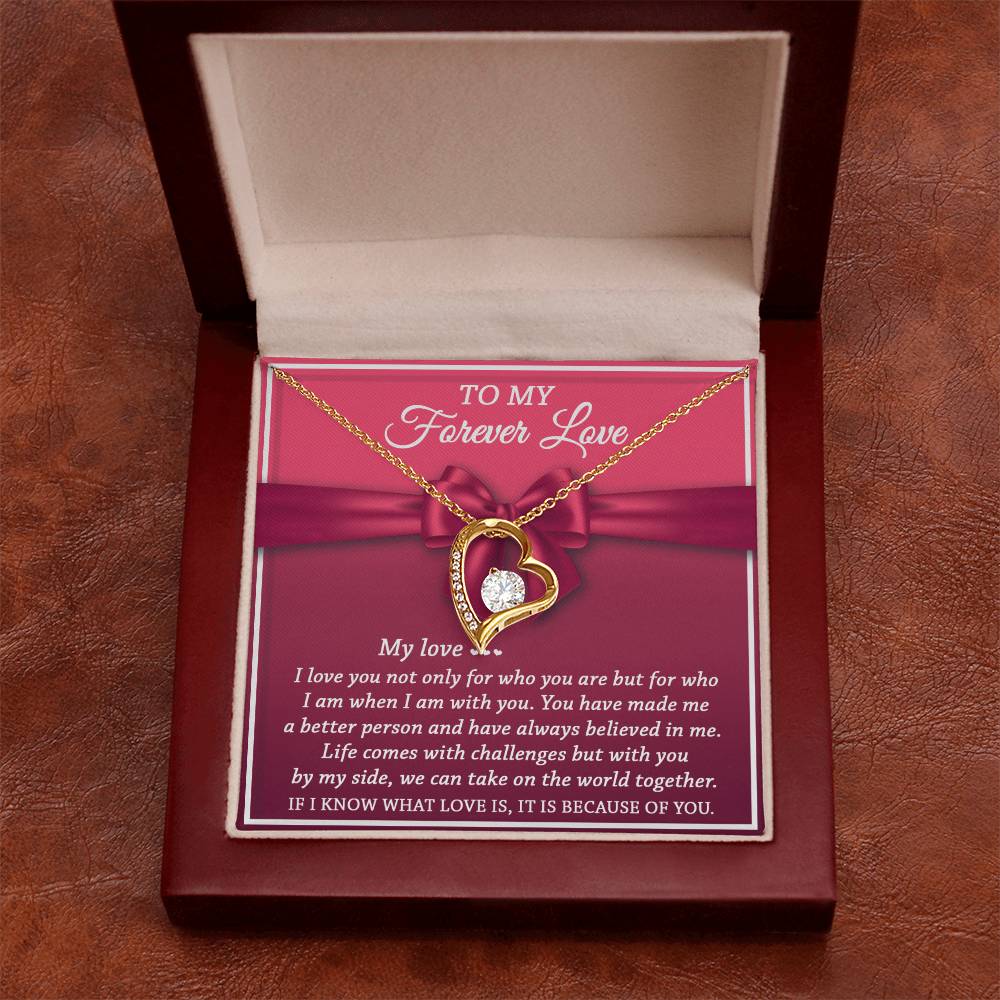 Soulmate-Believed In me-Forever Love Necklace