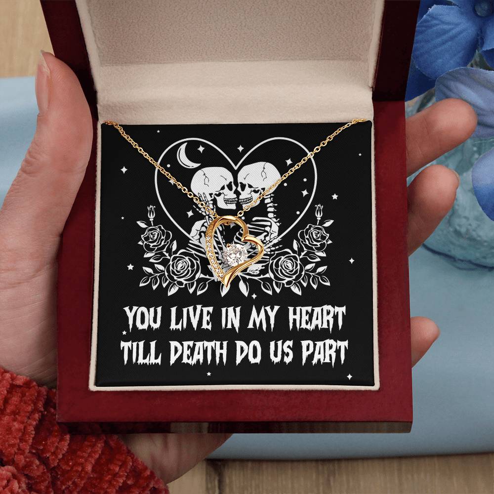 Til Death Do Us Part-Forever Love Necklace