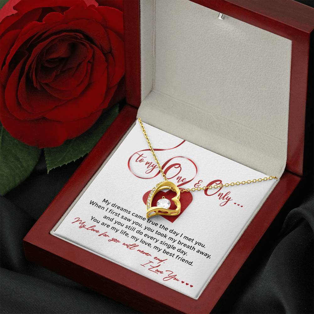 Soulmate-Never End-Forever Love Necklace