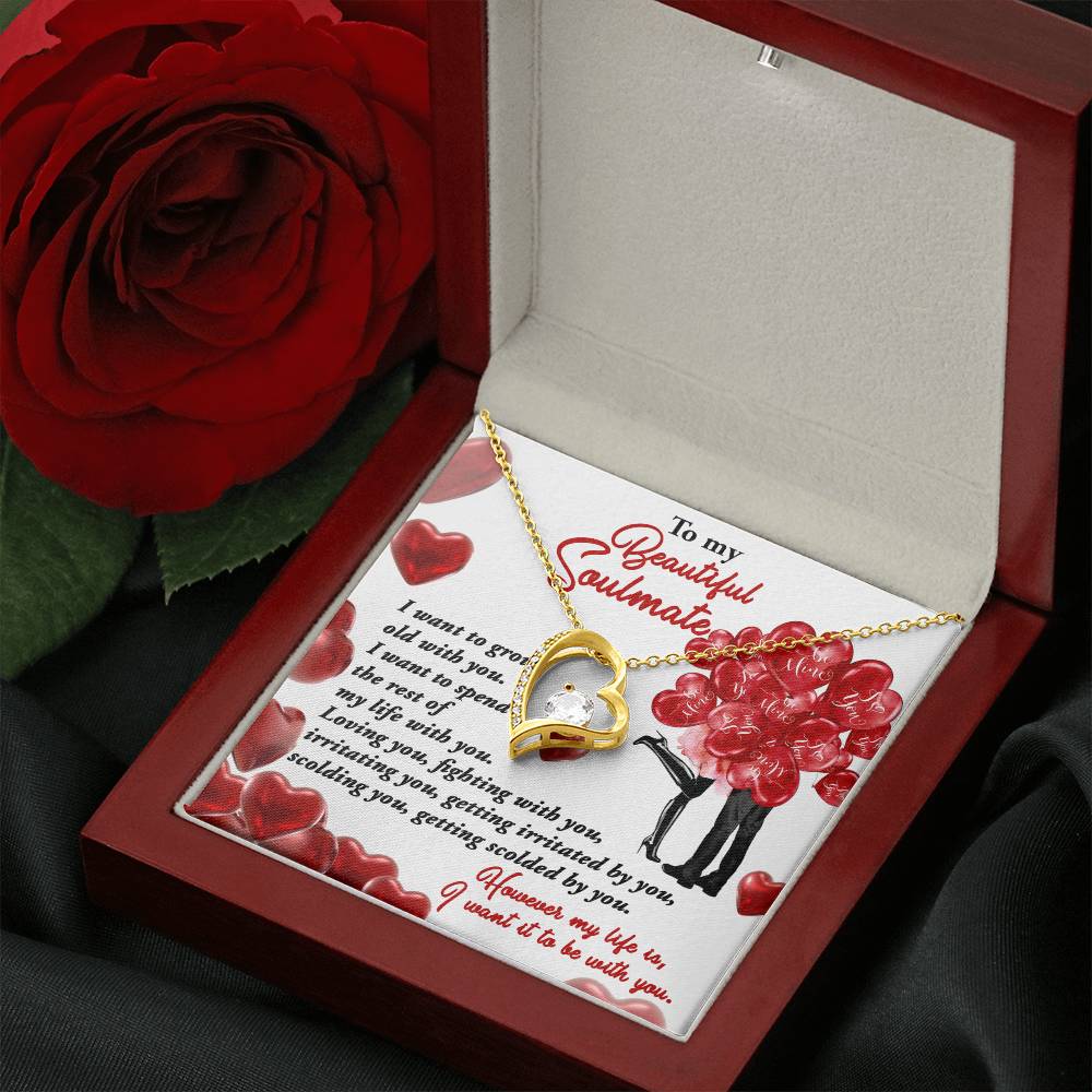 Soulmate-With You-Forever Love Necklace