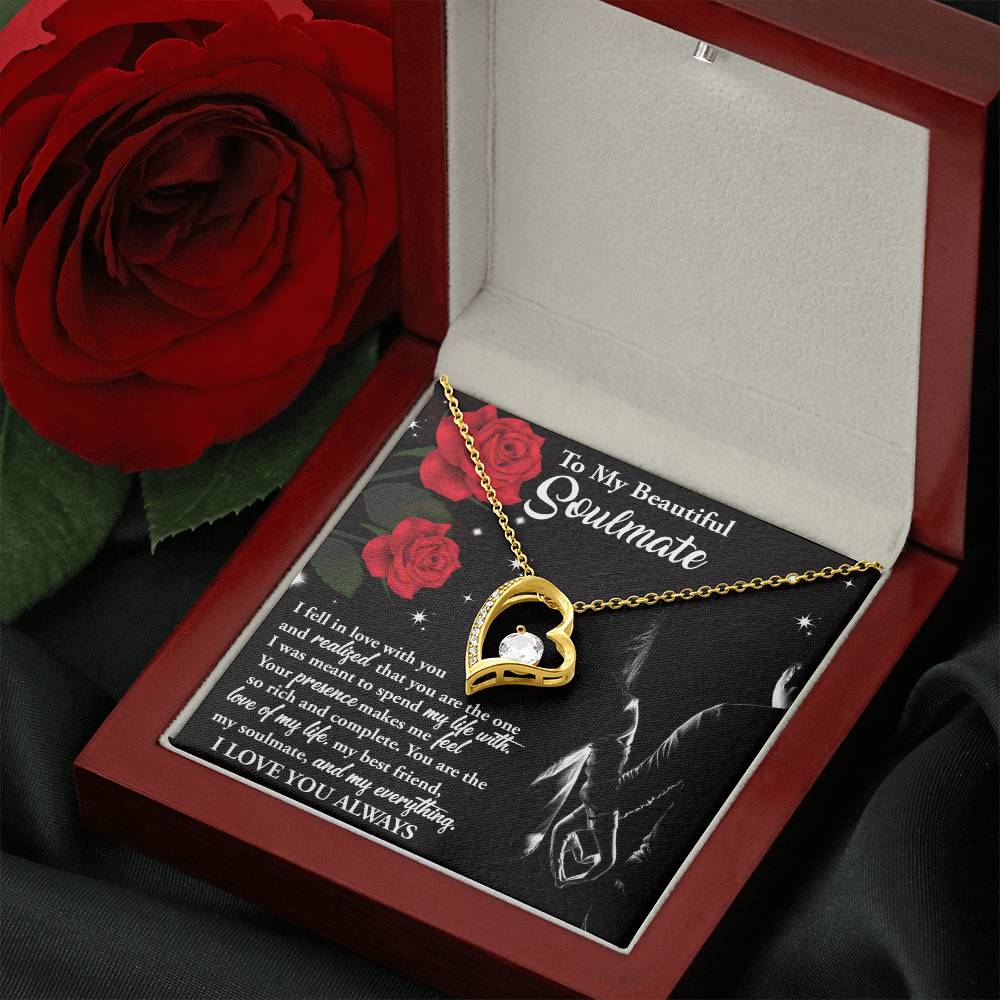 Soulmate-Spend My Life-Forever Love Necklace