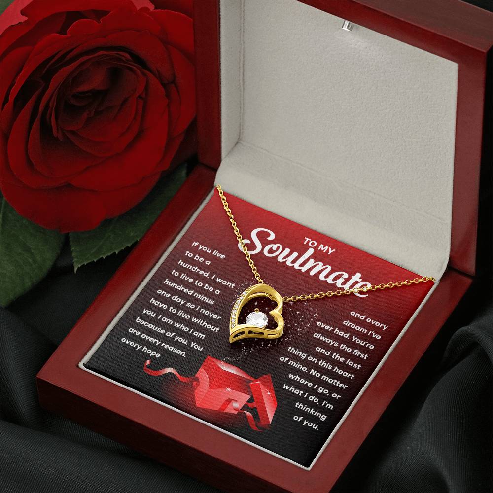 Soulmate-Without You-Forever Love Necklace