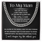My Man-Means Everything-Cuban Link