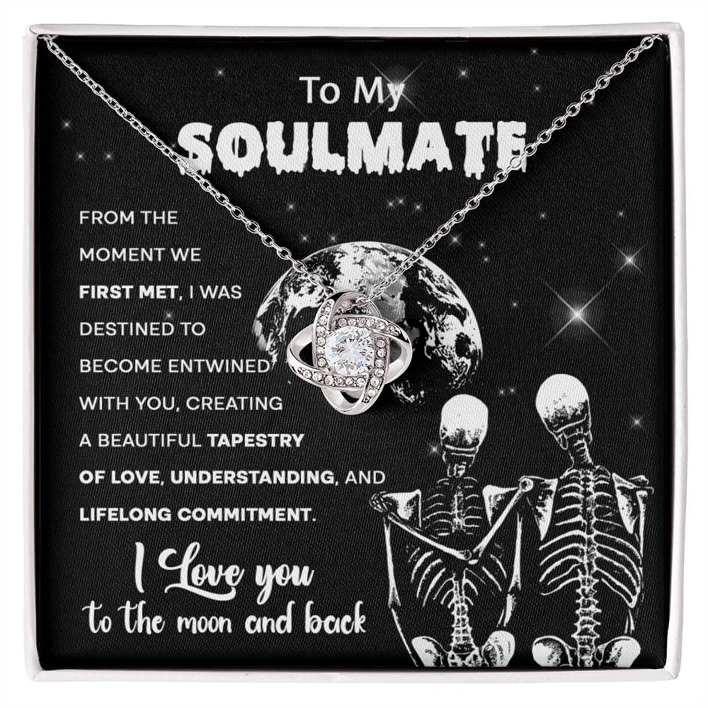 Soulmate-Tapestry of Love-Love Knot Necklace