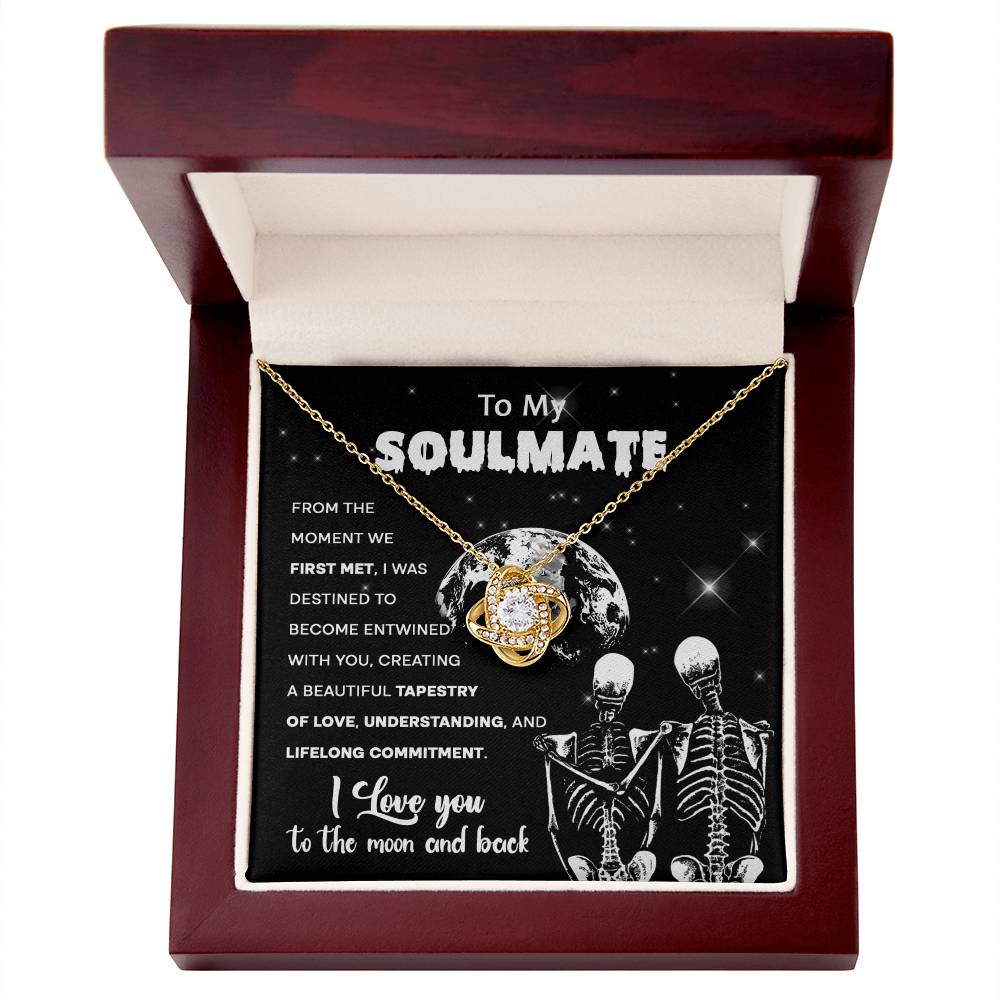 Soulmate-Tapestry of Love-Love Knot Necklace