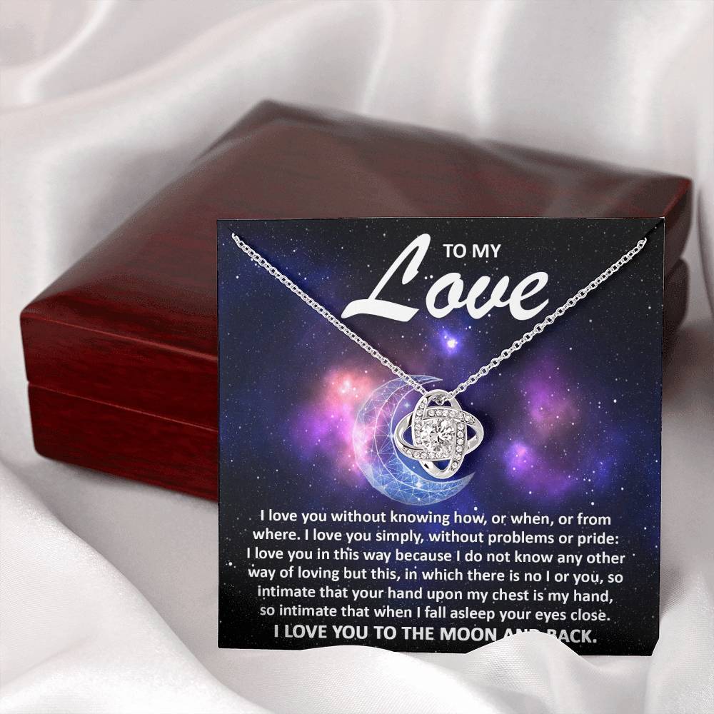 My Love-I Love You-Love Knot