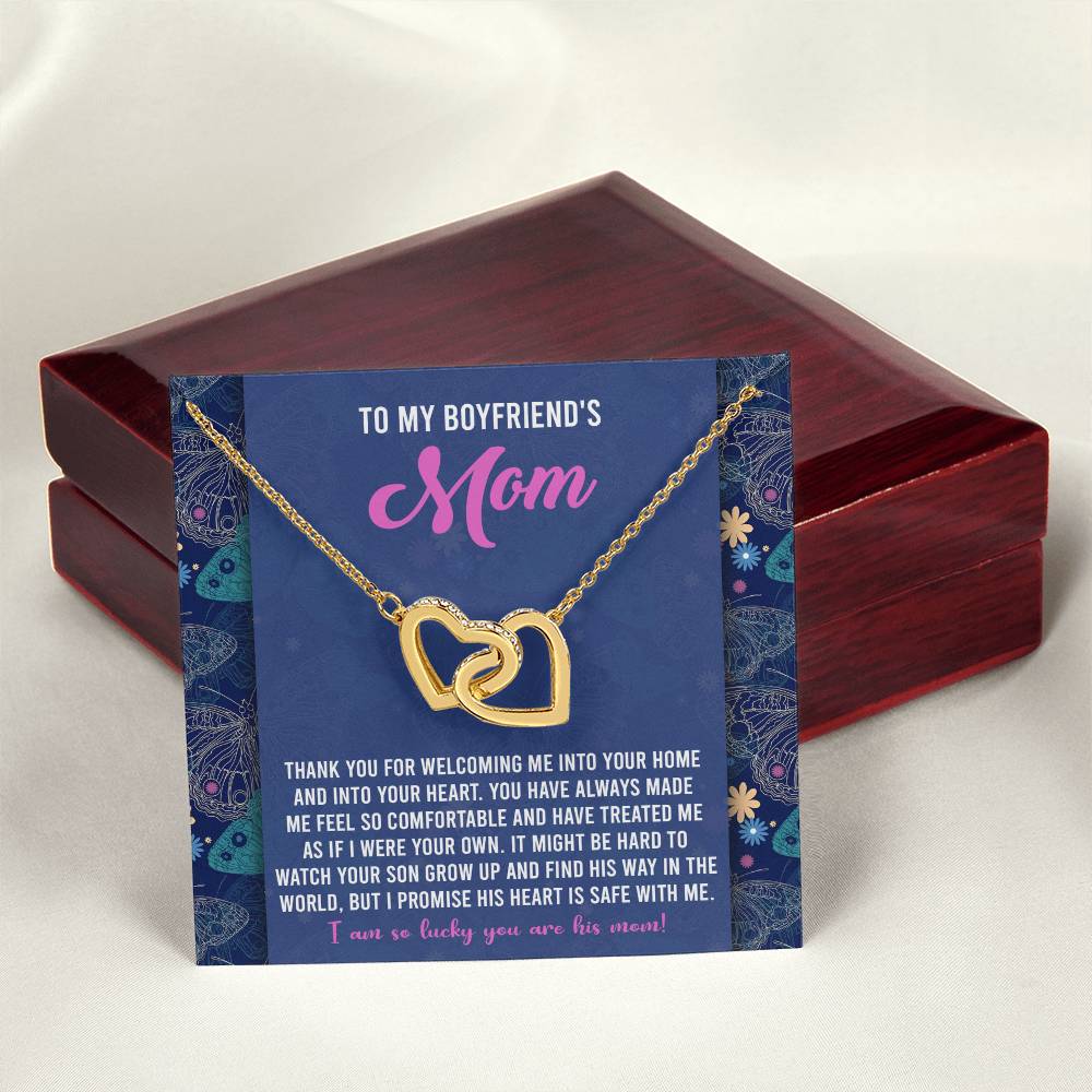Boyfriends Mom-Safe With Me-Interlocking Hearts
