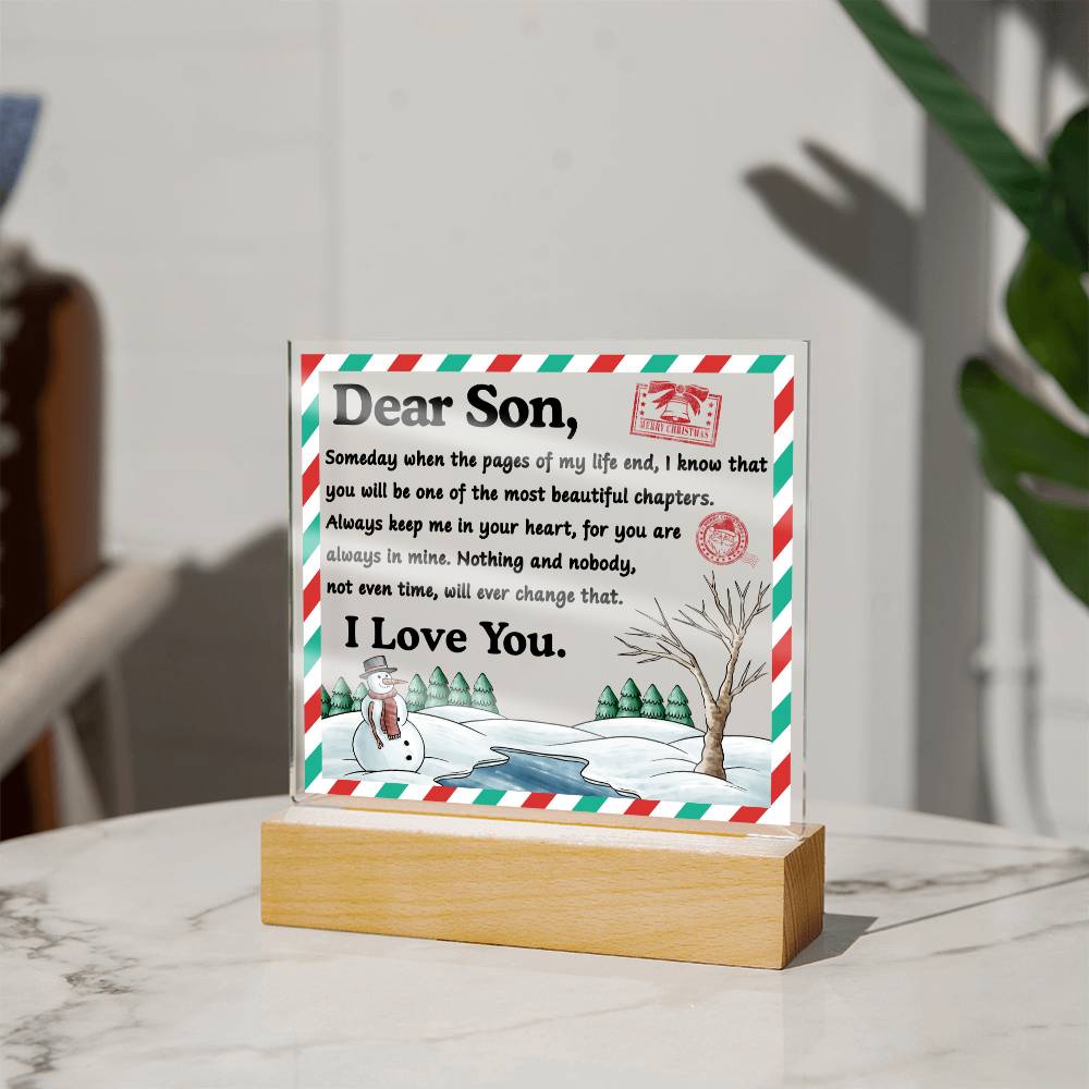 Son-Beautiful Chapters-Acrylic Square