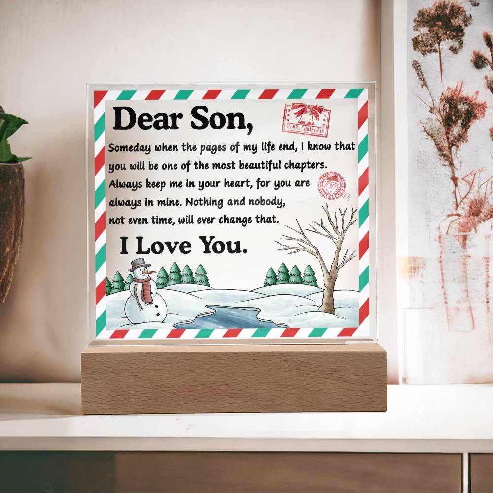 Son-Beautiful Chapters-Acrylic Square