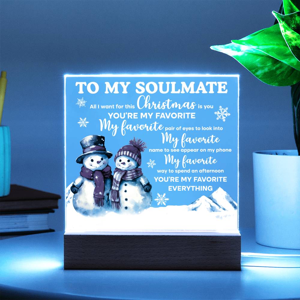 My Love-One And Only-Acrylic Square