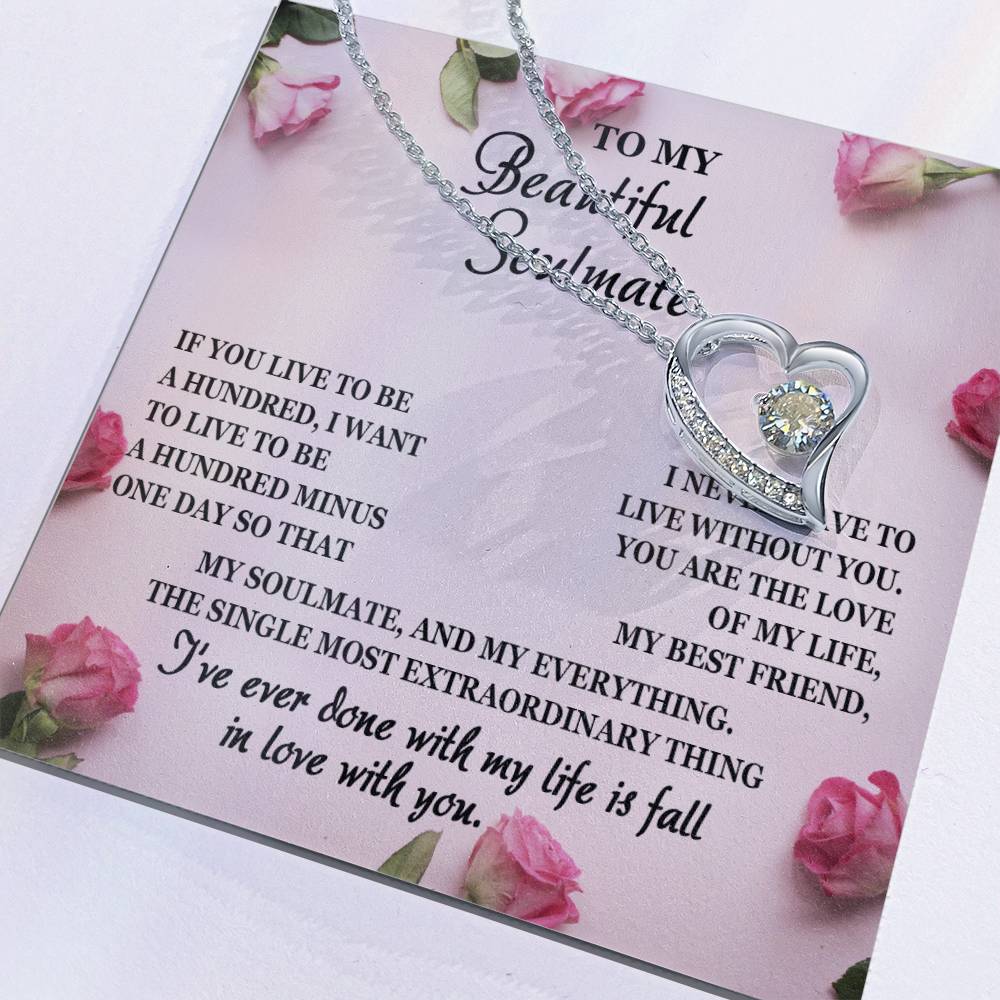 Soulmate-Fall In Love-Forever Love Necklace