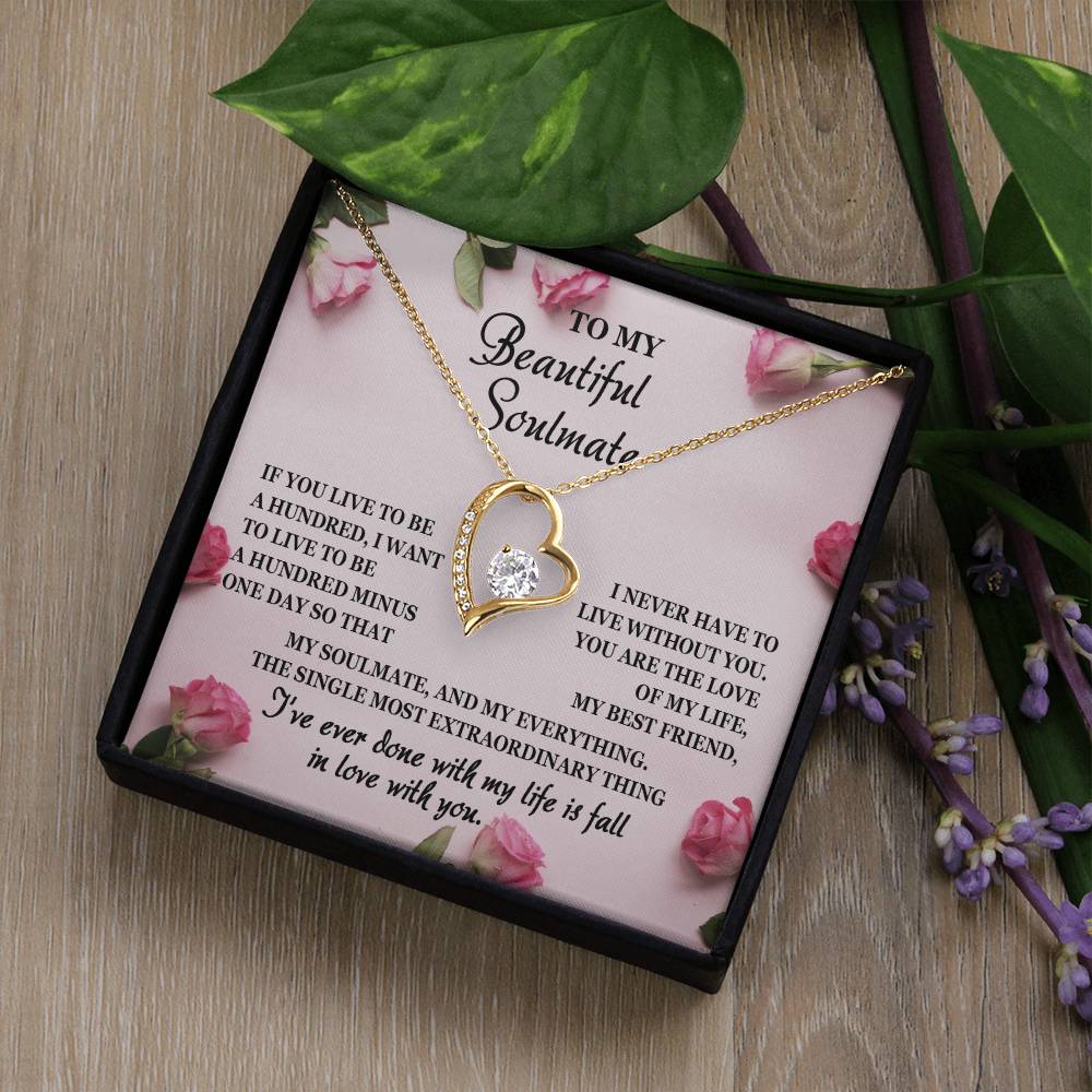 Soulmate-Fall In Love-Forever Love Necklace