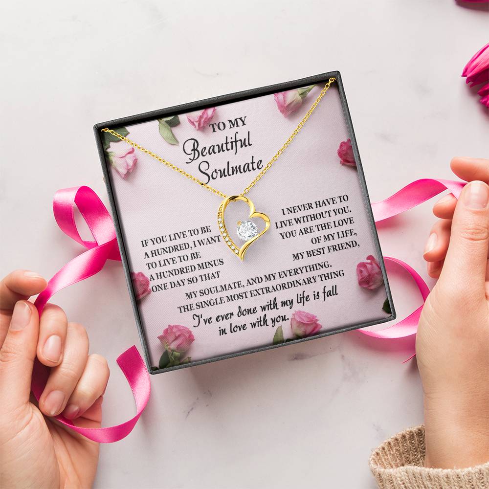 Soulmate-Fall In Love-Forever Love Necklace