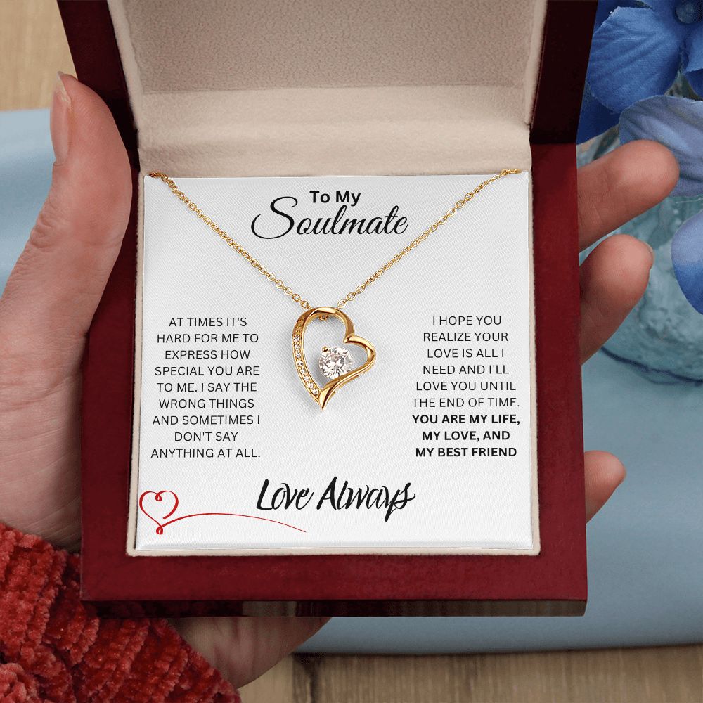 Forever Love Necklace-Love Always Soulmate