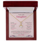 My Lovely Daughter | I am here for you - Alluring Beauty necklace