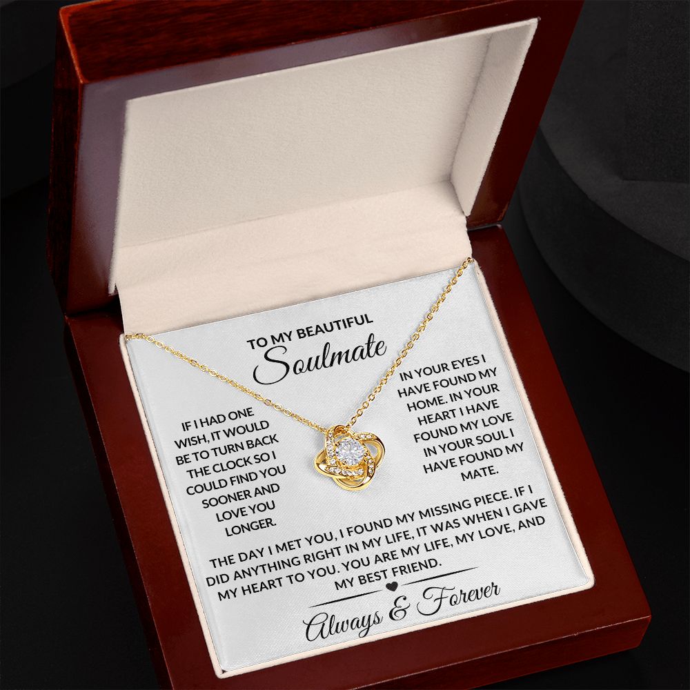 Love Knot Necklace-Soulmate