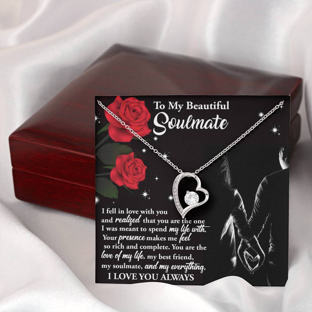 Soulmate-Spend My Life-Forever Love Necklace