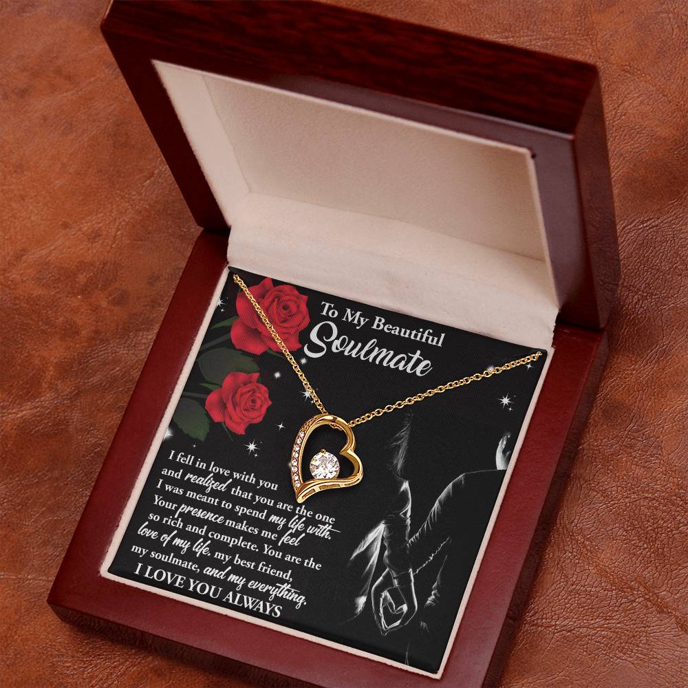 Soulmate-Spend My Life-Forever Love Necklace