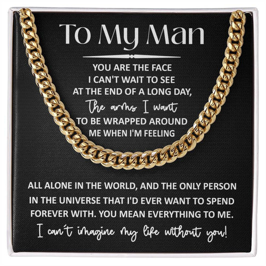 My Man-Means Everything-Cuban Link