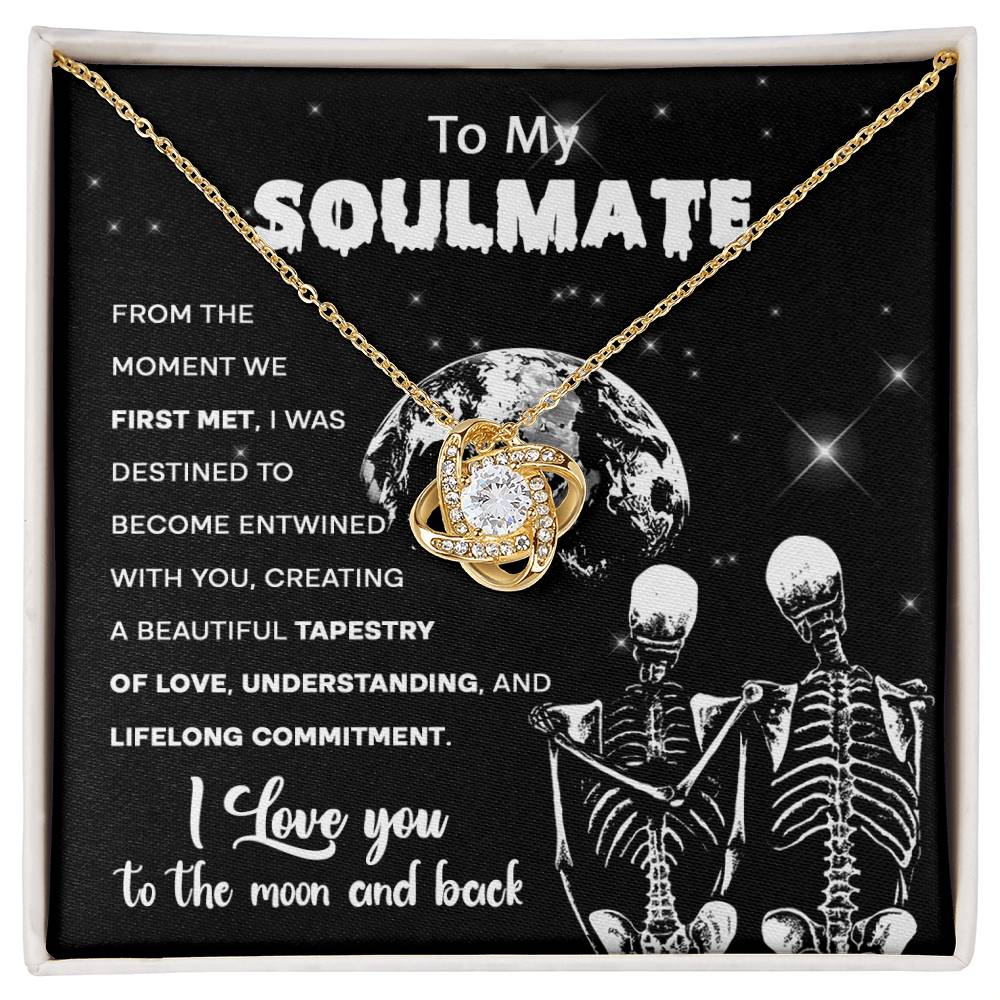 Soulmate-Tapestry of Love-Love Knot Necklace