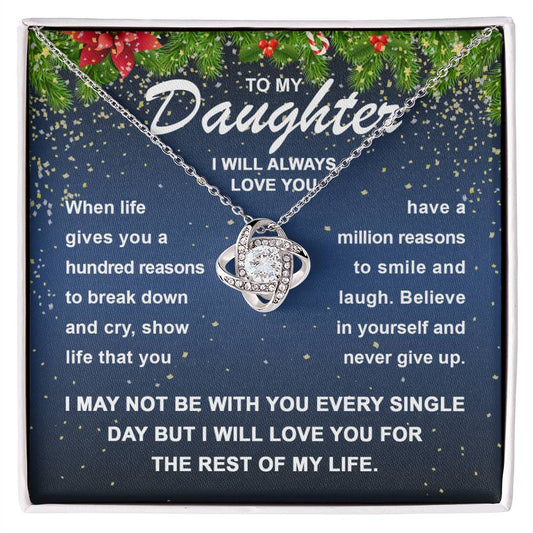 Daughter-Smile And Laugh-Love Knot