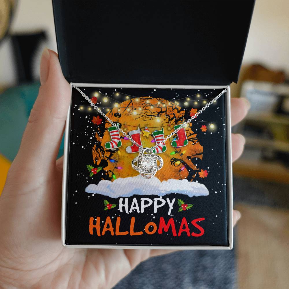 Happy Hallomas-Love Knot Necklace