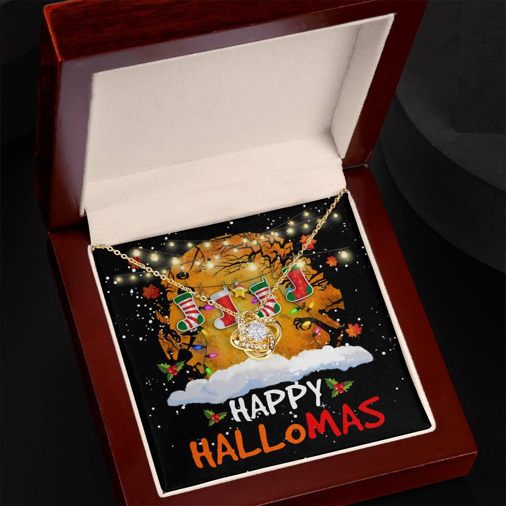 Happy Hallomas-Love Knot Necklace