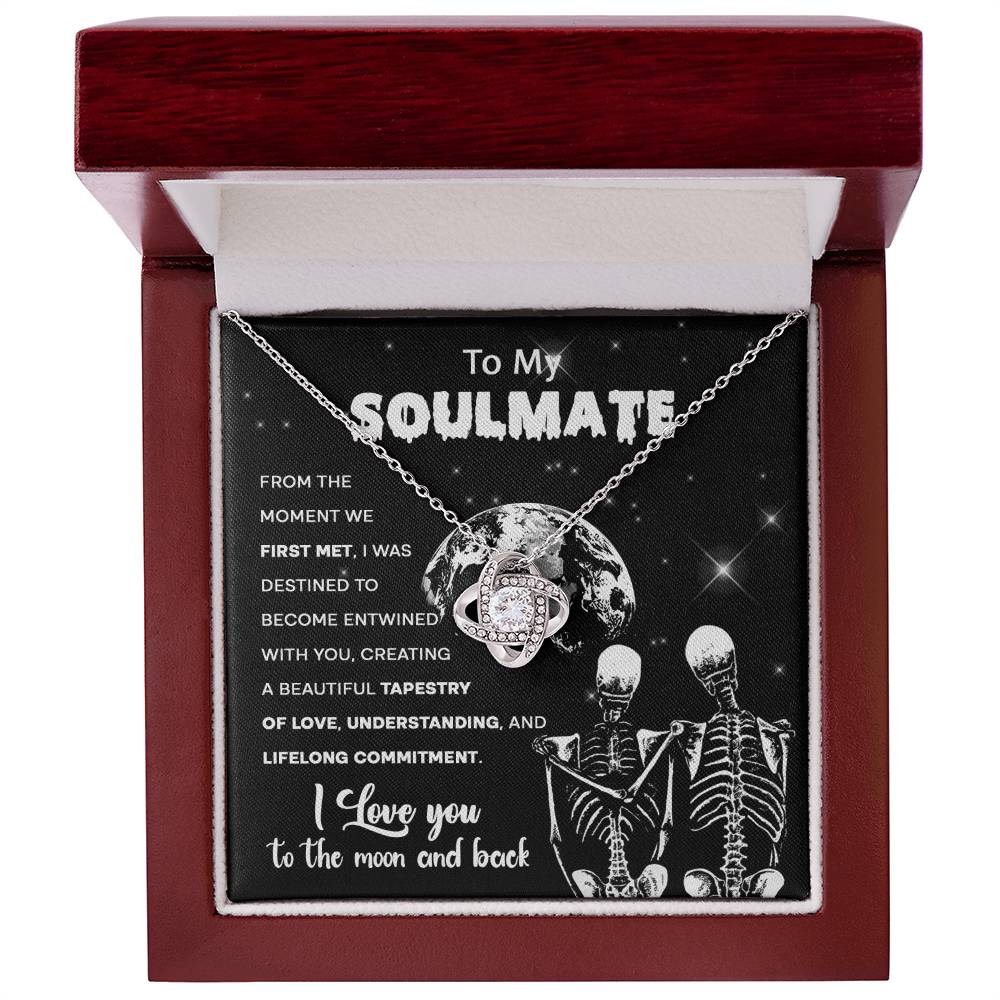 Soulmate-Tapestry of Love-Love Knot Necklace