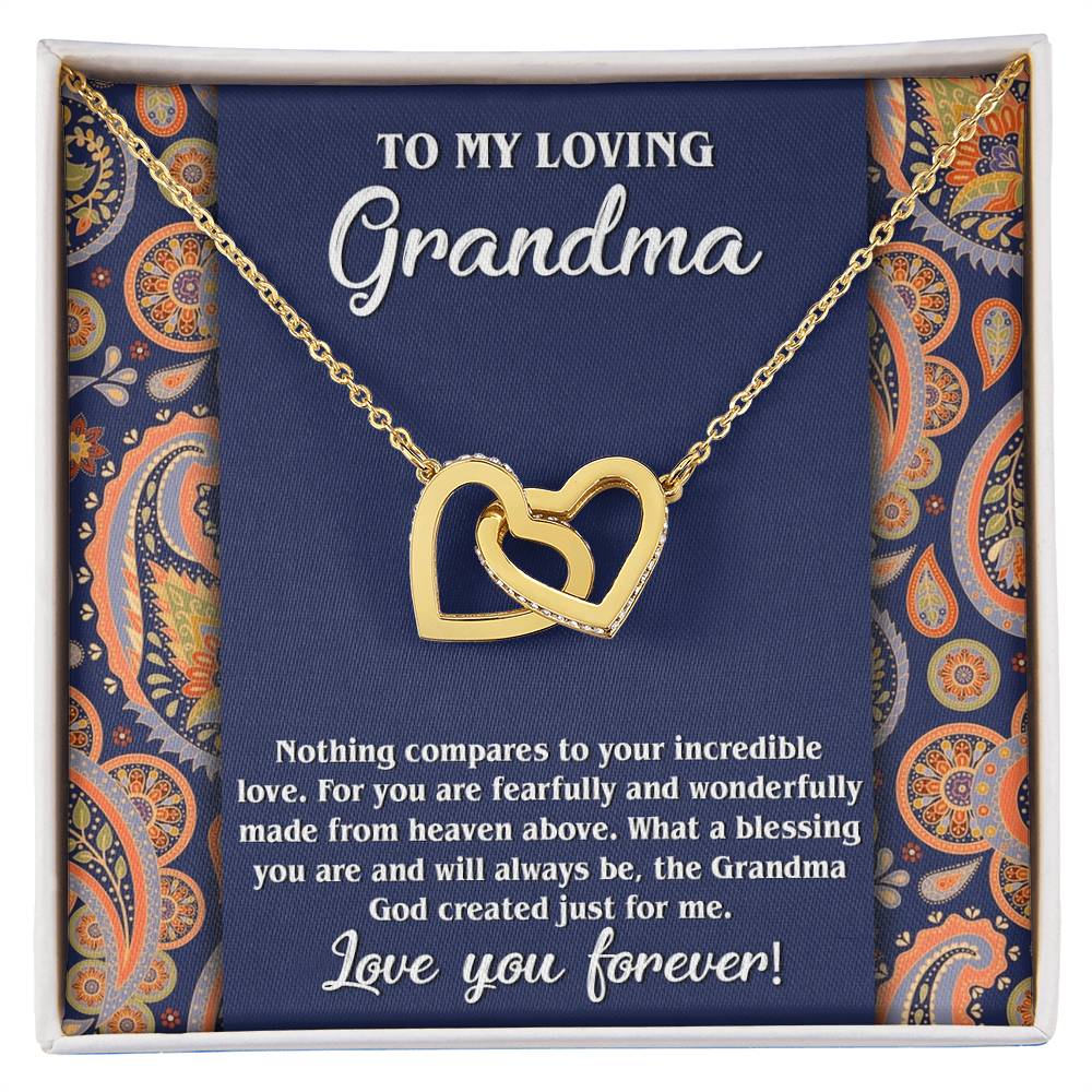 Grandma-Just For Me-Interlocking Hearts