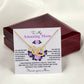 Mom-Forever Grateful-Interlocking Hearts Necklace
