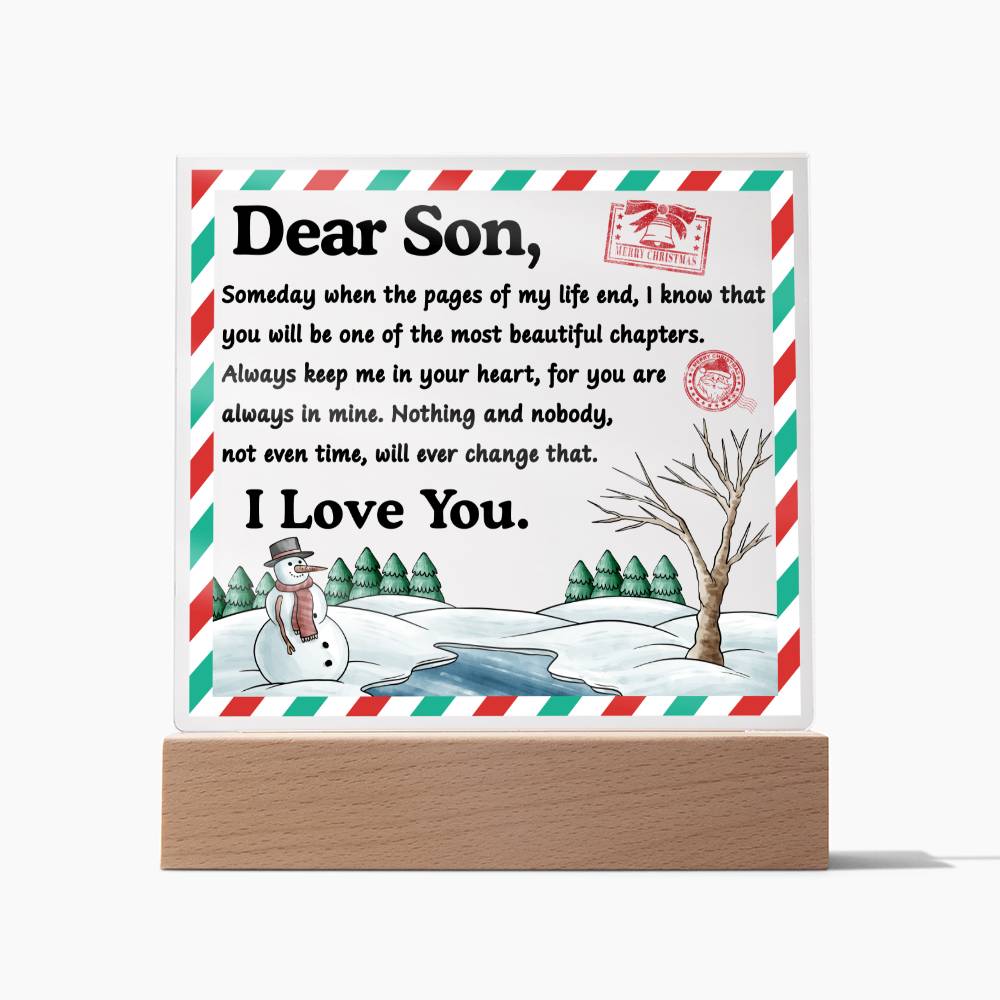 Son-Beautiful Chapters-Acrylic Square