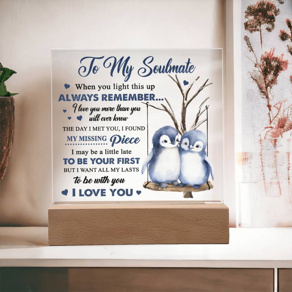 My Soulmate-Love You More-Acrylic Square