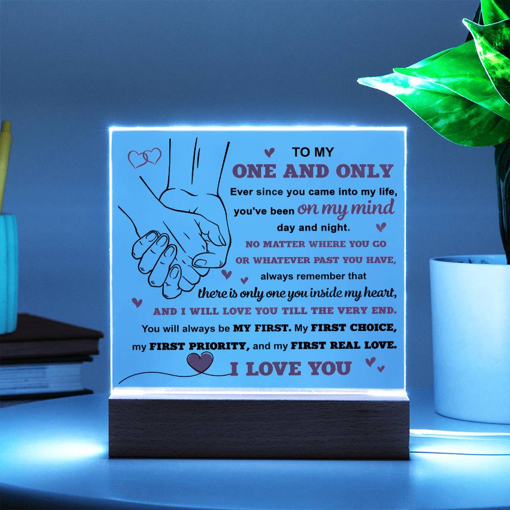 One And Only-Only One-Acrylic Square