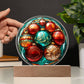 Christmas Balls-Acrylic Circle