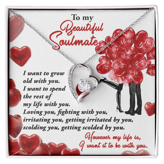 Soulmate-With You-Forever Love Necklace