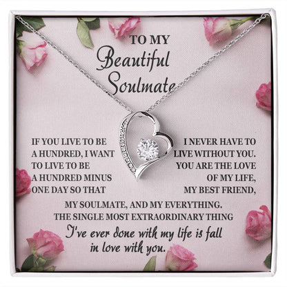 Soulmate-Fall In Love-Forever Love Necklace