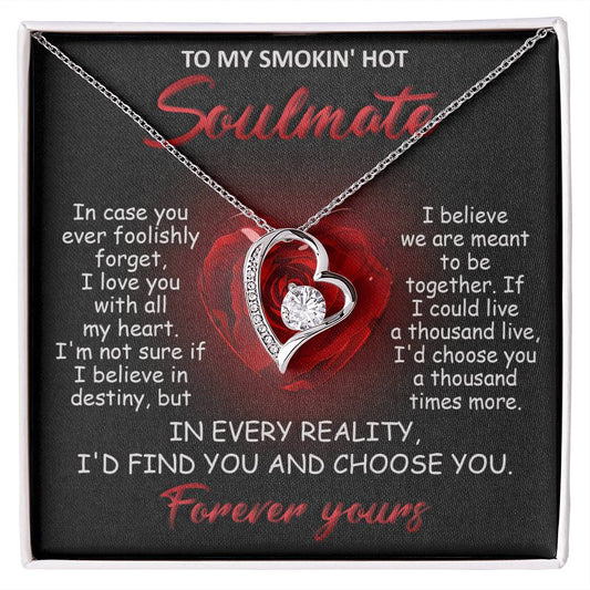 Soulmate-All My Heart-Forever Love Necklace