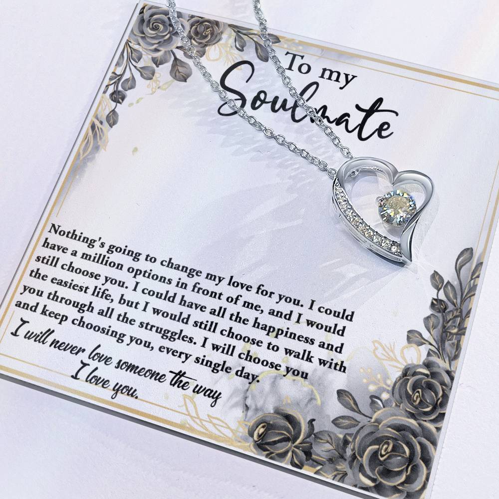 Soulmate-Keep Choosing You-Forever Love Necklace