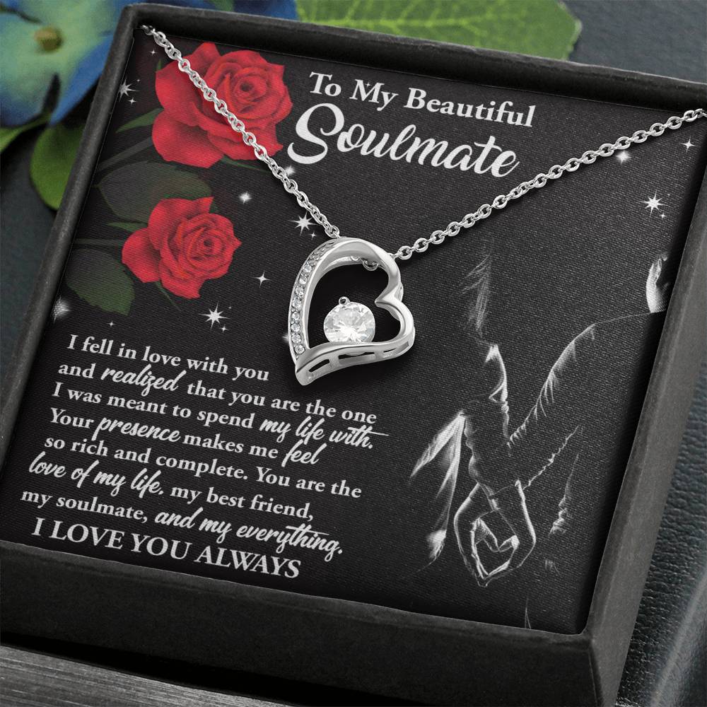 Soulmate-Spend My Life-Forever Love Necklace