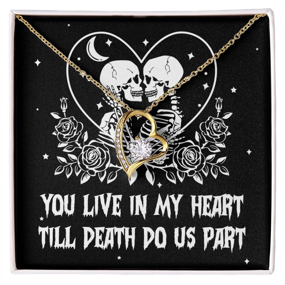 Til Death Do Us Part-Forever Love Necklace