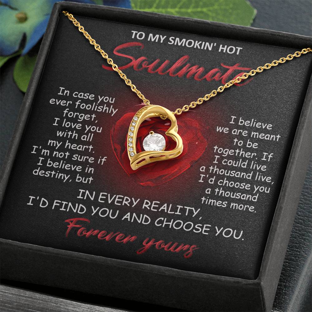 Soulmate-All My Heart-Forever Love Necklace