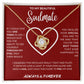 Love Knot Necklace-Red Soulmate