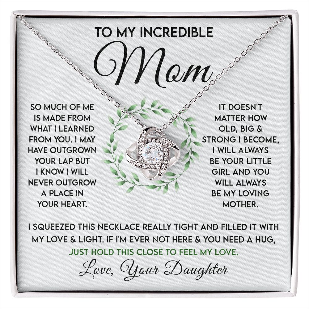 Love Knot Necklace-Incredible Mom