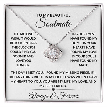 Love Knot Necklace-Soulmate