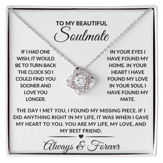Love Knot Necklace-Soulmate