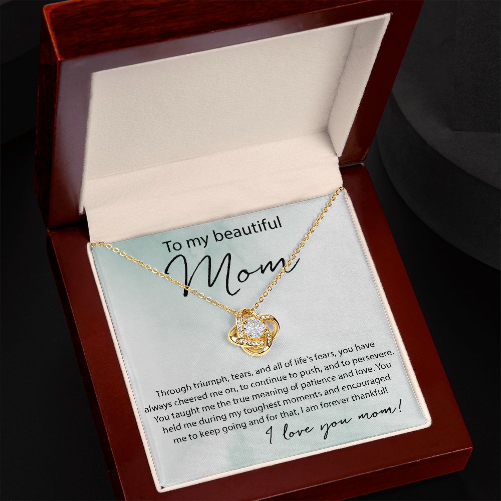 Love Knot Necklace-Beautiful Mom