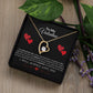 Forever Love Necklace/ To My Valentine